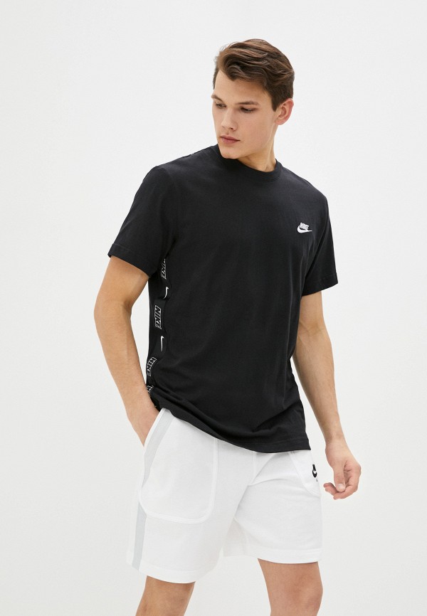 

Футболка Nike, Черный, M NSW CE SS KNIT TOP SNL ++