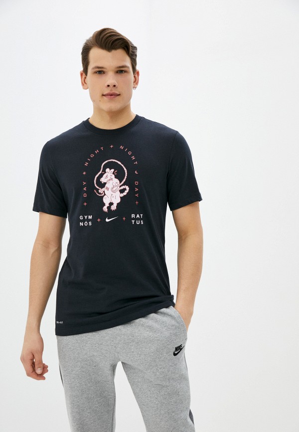 

Футболка спортивная Nike, Черный, M NK DF TEE GFX STY SU21