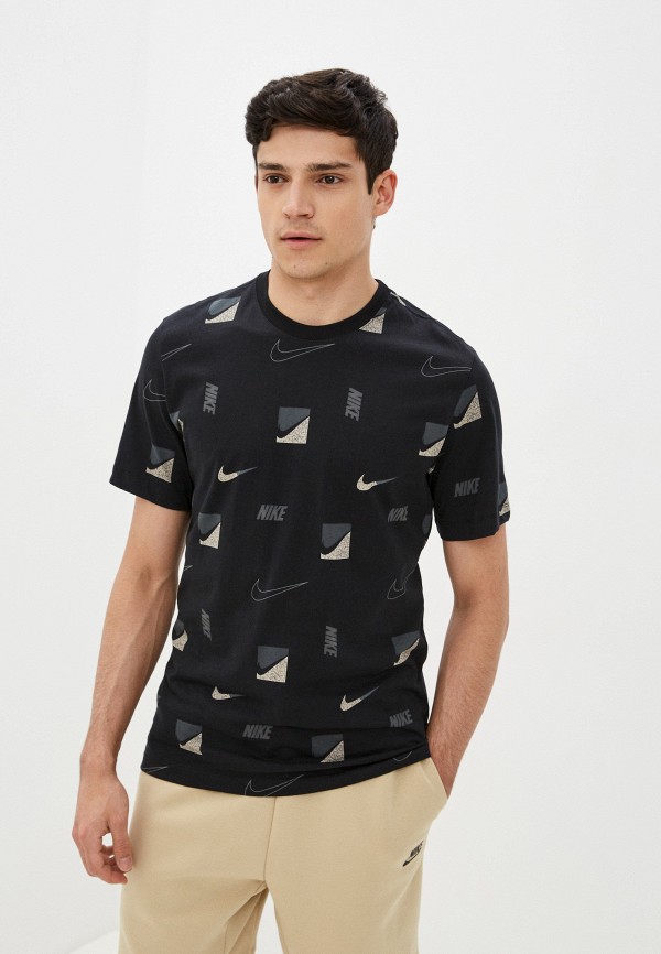 

Футболка Nike, Черный, M NSW TEE BRANDRIFF AOP