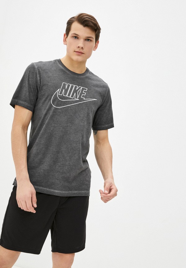 

Футболка Nike, Серый, M NSW TEE DYE/WASH HBR