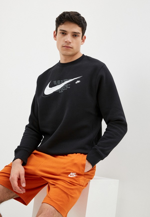 

Свитшот Nike, Черный, M NSW COURT FLC CREW BB