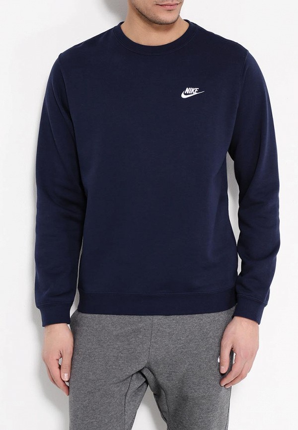 

Свитшот Nike, MEN'S SPORTSWEAR CREW, Синий