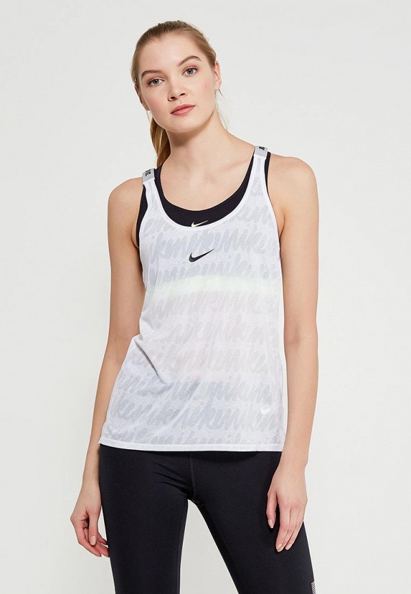

Майка спортивная Nike, Women's Dry Training Tank, Белый