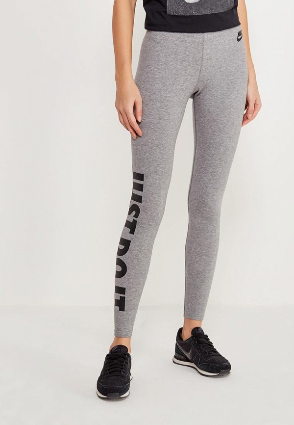 

Леггинсы Nike, Sportswear Women's Leg-A-See Leggings, Серый