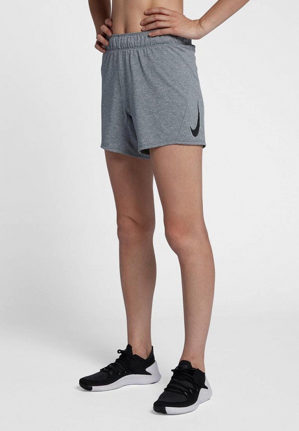 

Шорты спортивные Nike, Nike Dry Swoosh Women's 5" Training Shorts, Серый