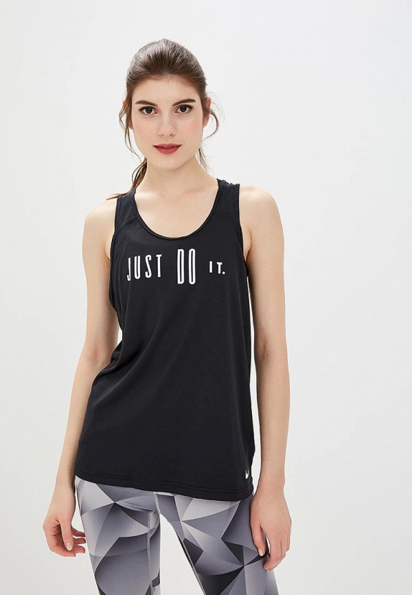 

Майка спортивная Nike, W NK TANK FLOW 2.0 GRX HO18, Черный