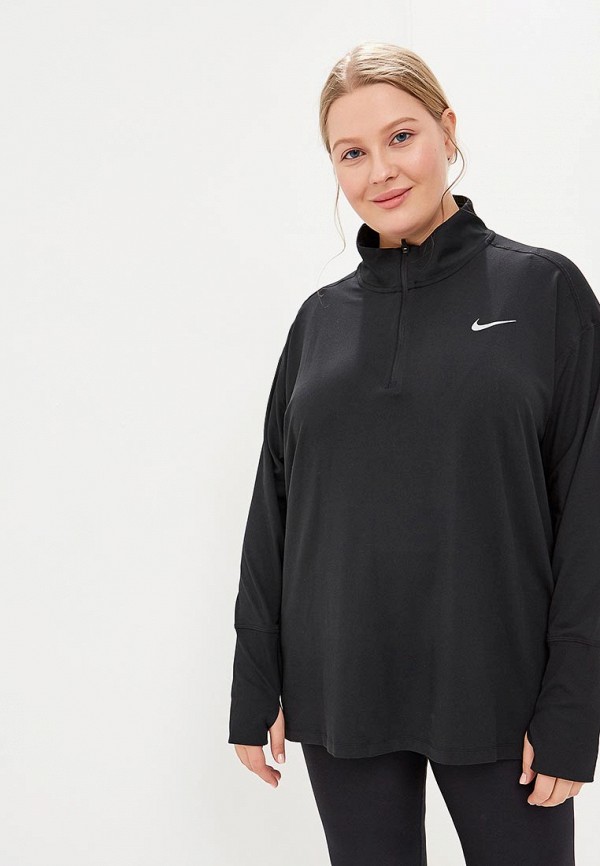 

Лонгслив спортивный Nike, Черный, ELEMENT WOMEN'S LONG-SLEEVE RUNNING TOP (PLUS)