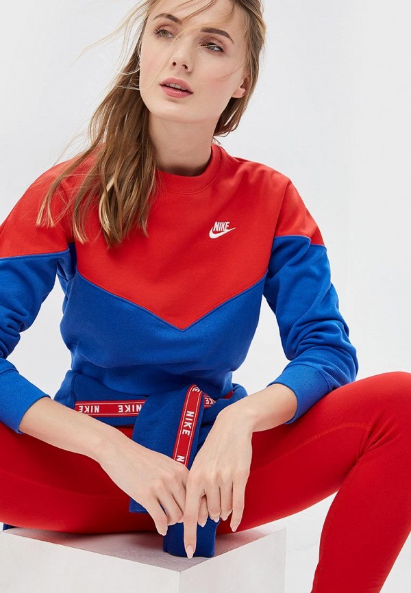 

Свитшот Nike, SPORTSWEAR WOMEN'S FLEECE CREW, Синий