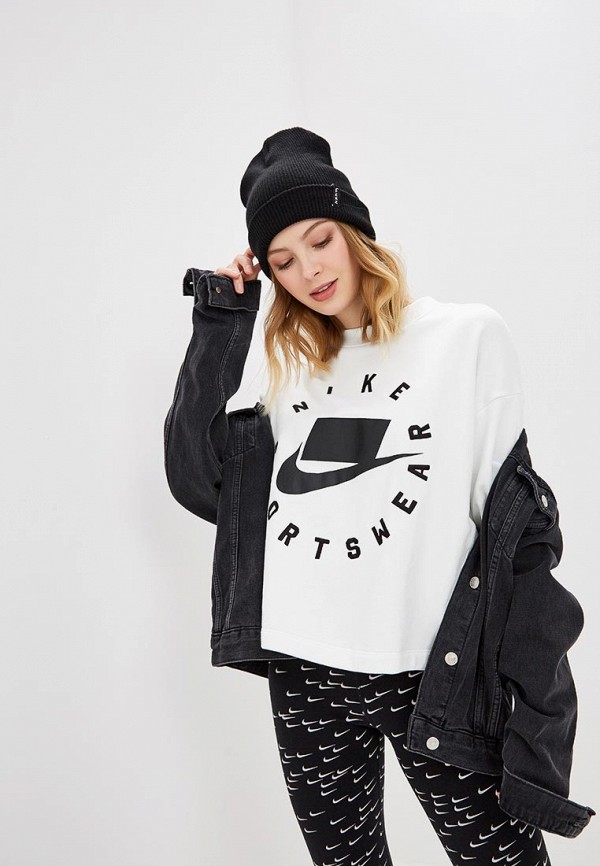 

Свитшот Nike, SPORTSWEAR NSW WOMEN'S FRENCH TERRY CREW, Белый