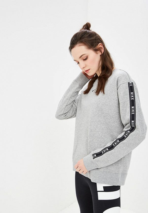 

Свитшот Nike, SPORTSWEAR WOMENS LOGO CREW, Серый