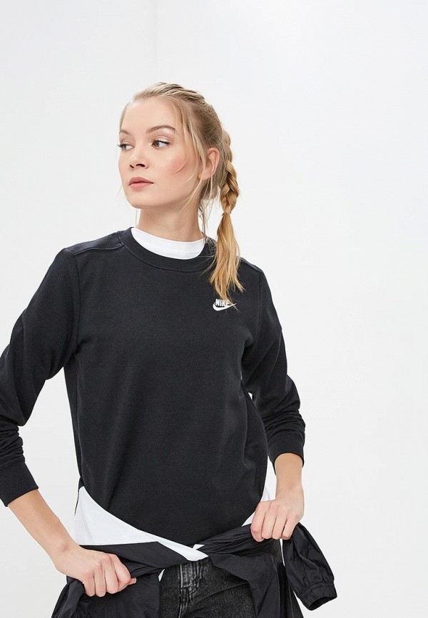 

Свитшот Nike, SPORTSWEAR WOMEN'S FLEECE CREW, Черный
