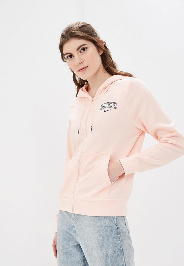 

Толстовка Nike, SPORTSWEAR WOMEN'S FULL-ZIP HOODIE, Розовый