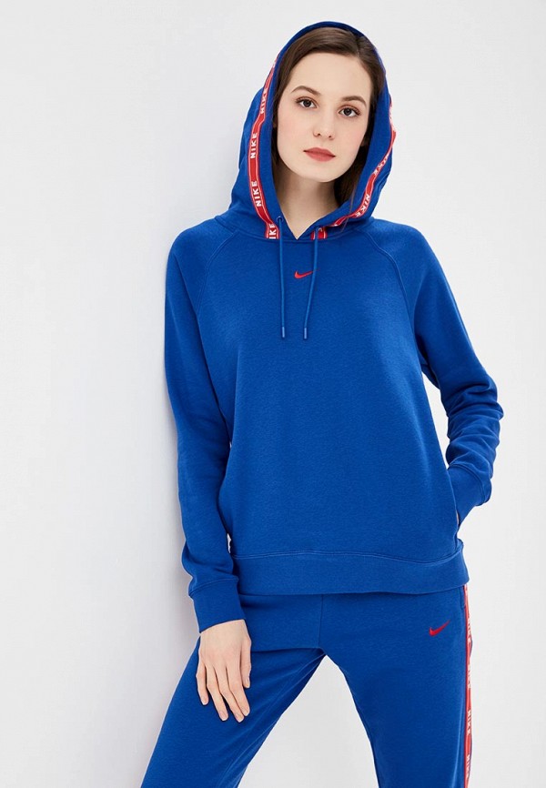 

Худи Nike, SPORTSWEAR WOMENS LOGO HOODIE, Синий
