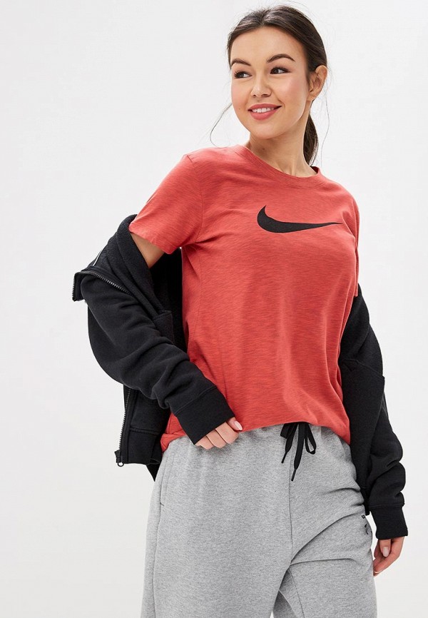 

Футболка спортивная Nike, DRY WOMEN'S TRAINING T-SHIRT, Красный
