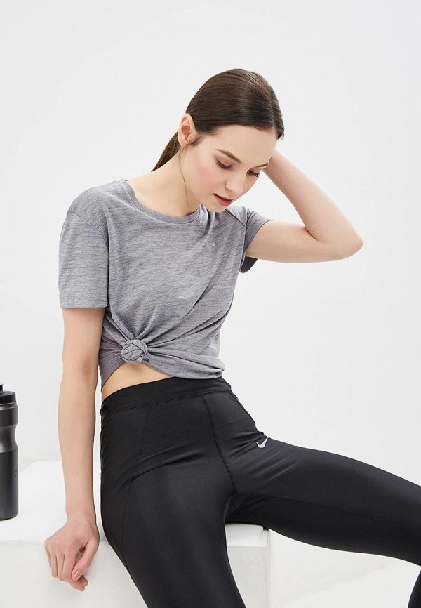 

Футболка Nike, Серый, MILER WOMEN'S SHORT-SLEEVE RUNNING TOP