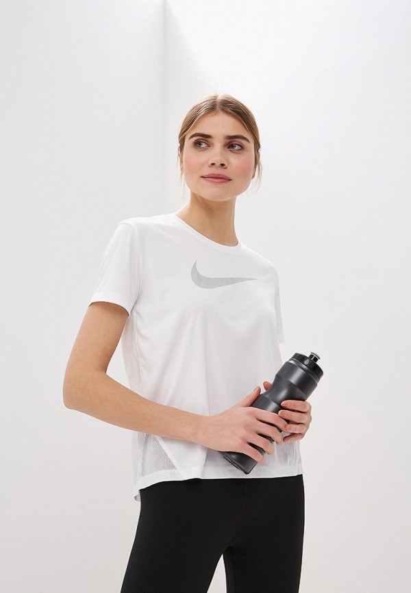 

Футболка спортивная Nike, MILER WOMEN'S SHORT-SLEEVE RUNNING TOP, Белый