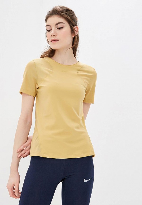 

Футболка спортивная Nike, Коричневый, PRO HYPERCOOL WOMEN'S SHORT-SLEEVE TOP