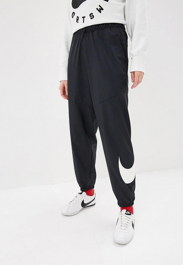 

Брюки спортивные Nike, SPORTSWEAR SWOOSH WOMEN'S WOVEN PANTS, Черный