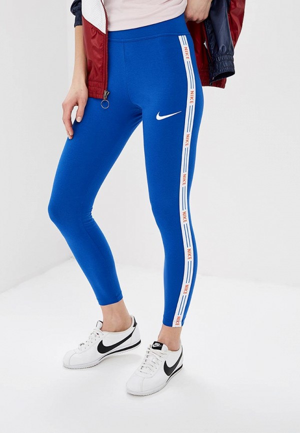 

Тайтсы Nike, SPORTSWEAR WOMEN'S GRAPHIC LEGGINGS, Синий