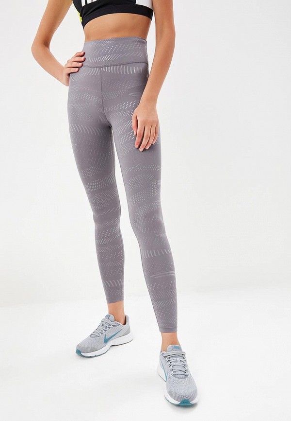 

Тайтсы Nike, ONE WOMEN'S PRINTED TRAINING TIGHTS, Серый