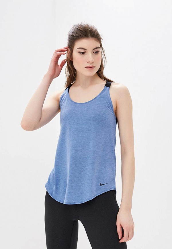 

Майка спортивная Nike, Синий, DRI-FIT WOMEN'S TRAINING TANK