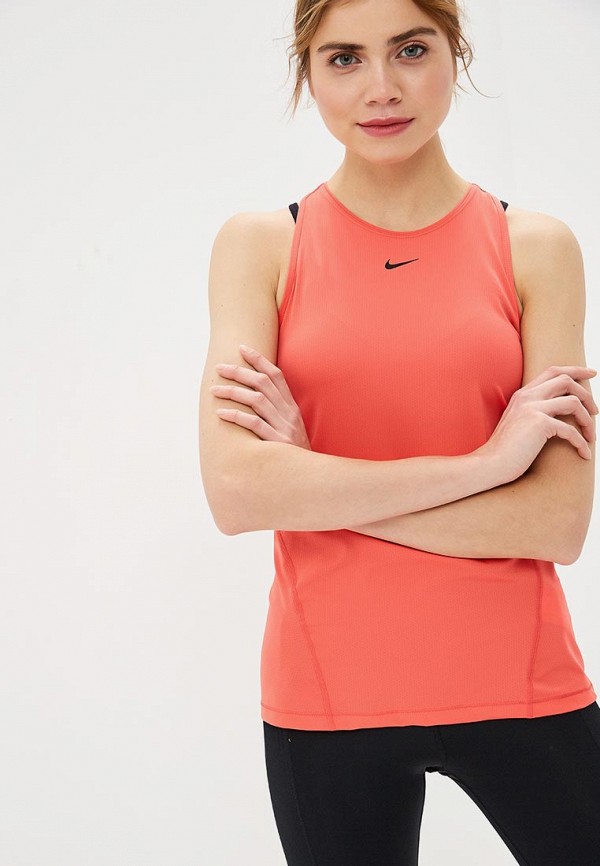 

Майка спортивная Nike, PRO WOMEN'S MESH TANK, Коралловый
