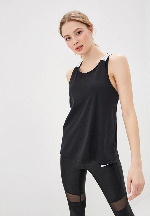 

Топ спортивный Nike, WOMEN'S TRAINING TANK, Черный