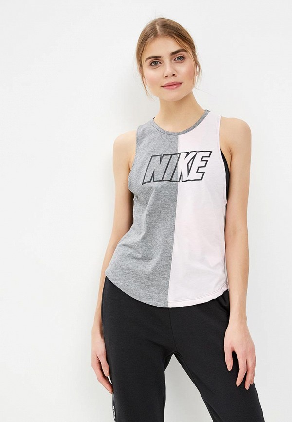 

Майка спортивная Nike, Серый, MILER WOMEN'S RUNNING TANK