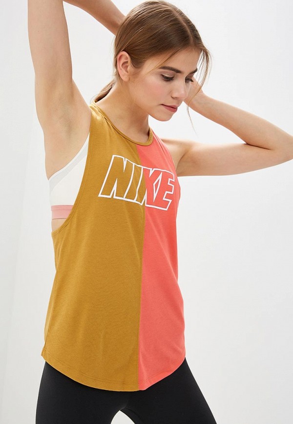 

Майка спортивная Nike, Разноцветный, MILER WOMEN'S RUNNING TANK