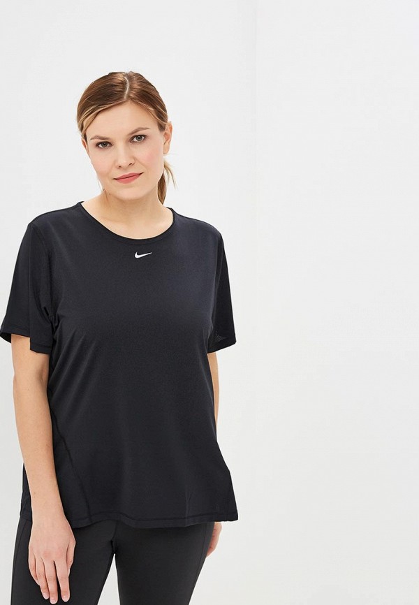 

Футболка спортивная Nike, Черный, PRO WOMEN'S MESH TOP (PLUS SIZE)