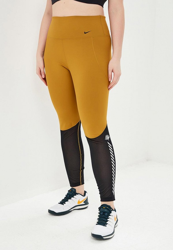 

Тайтсы Nike, W NK TR SPT DST GRX 7/8 PLUS, Коричневый