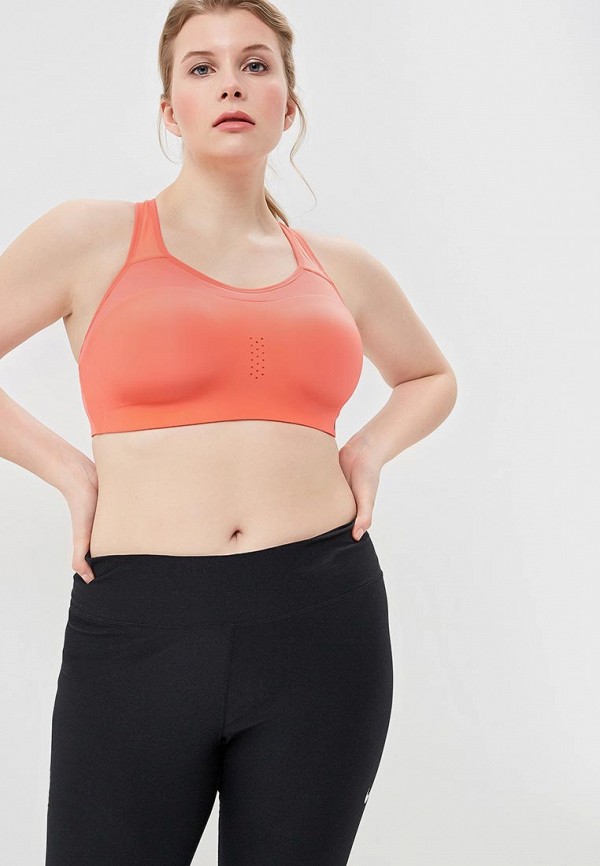 

Топ спортивный Nike, ALPHA WOMEN'S HIGH SUPPORT SPORTS BRA, Коралловый