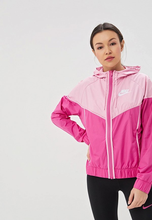 

Ветровка Nike, WOMEN'S SPORTSWEAR WINDRUNNER JACKET, Розовый