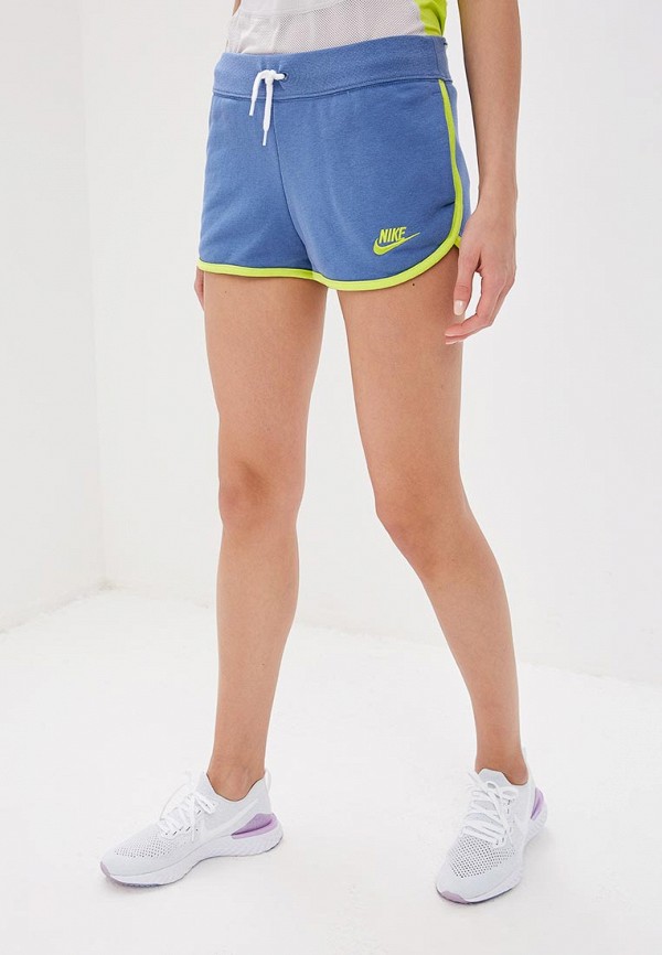 

Шорты Nike, SPORTSWEAR HERITAGE WOMEN'S FLEECE SHORTS, Голубой