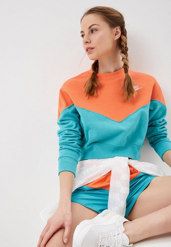 

Свитшот Nike, SPORTSWEAR WOMEN'S FLEECE CREW, Разноцветный