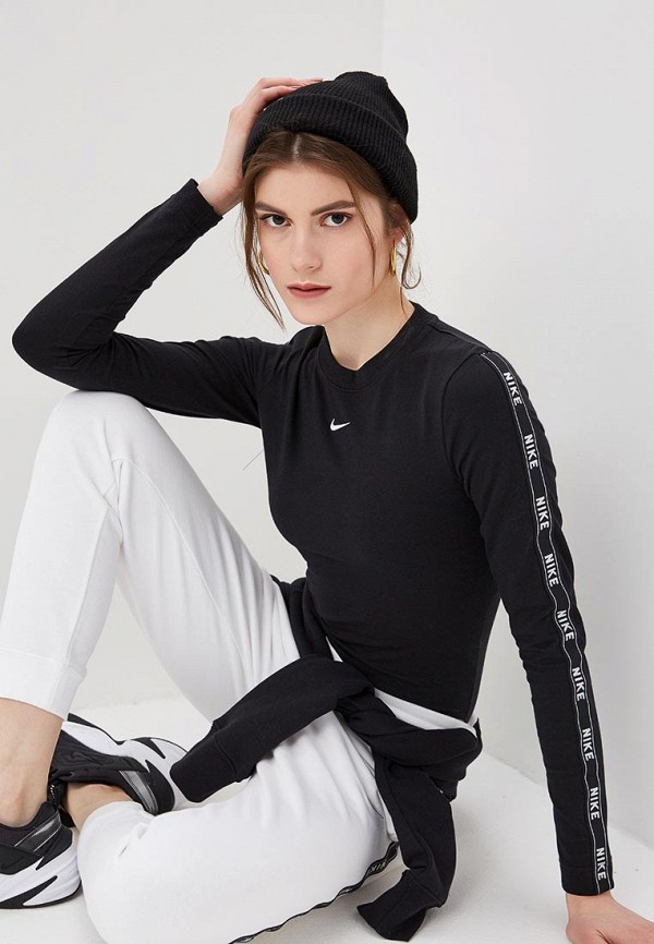 

Боди Nike, SPORTSWEAR WOMEN'S LONG-SLEEVE LOGO BODYSUIT, Черный