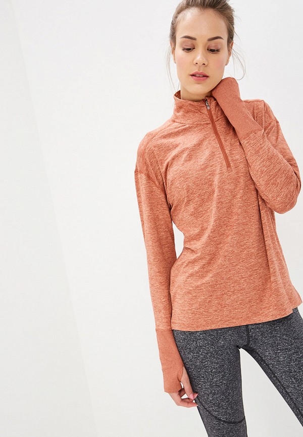 

Лонгслив спортивный Nike, ELEMENT WOMEN'S 1/2-ZIP RUNNING TOP, Бежевый