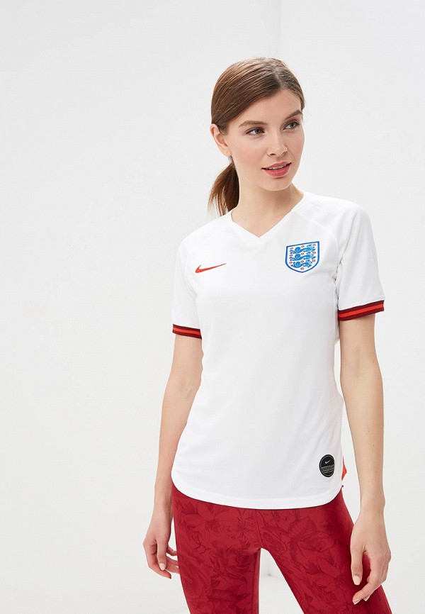

Футболка Nike, Белый, BREATHE ENGLAND STADIUM HOME WOMEN'S SOCCER JERSEY