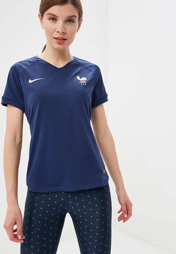 

Футболка Nike, Синий, BREATHE FFF STADIUM HOME WOMEN'S SOCCER JERSEY