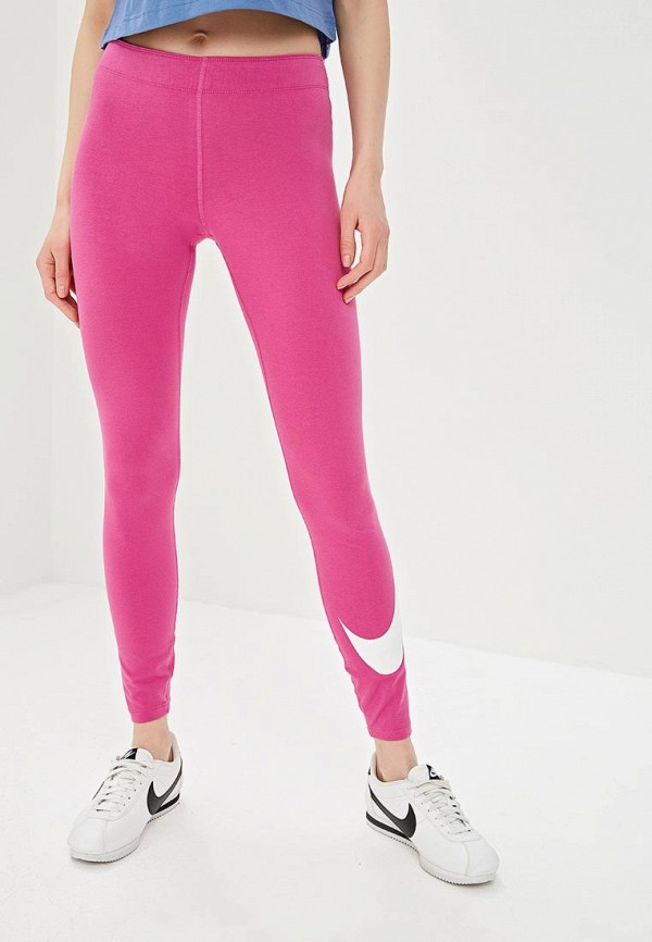 

Леггинсы Nike, SPORTSWEAR LEG-A-SEE SWOOSH WOMEN'S LEGGINGS, Розовый