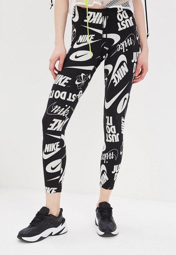 

Леггинсы Nike, SPORTSWEAR LEG-A-SEE WOMEN'S LEGGINGS, Черный