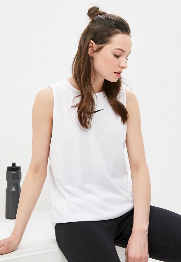 

Майка спортивная Nike, SPORTSWEAR SWOOSH WOMEN'S TANK, Белый