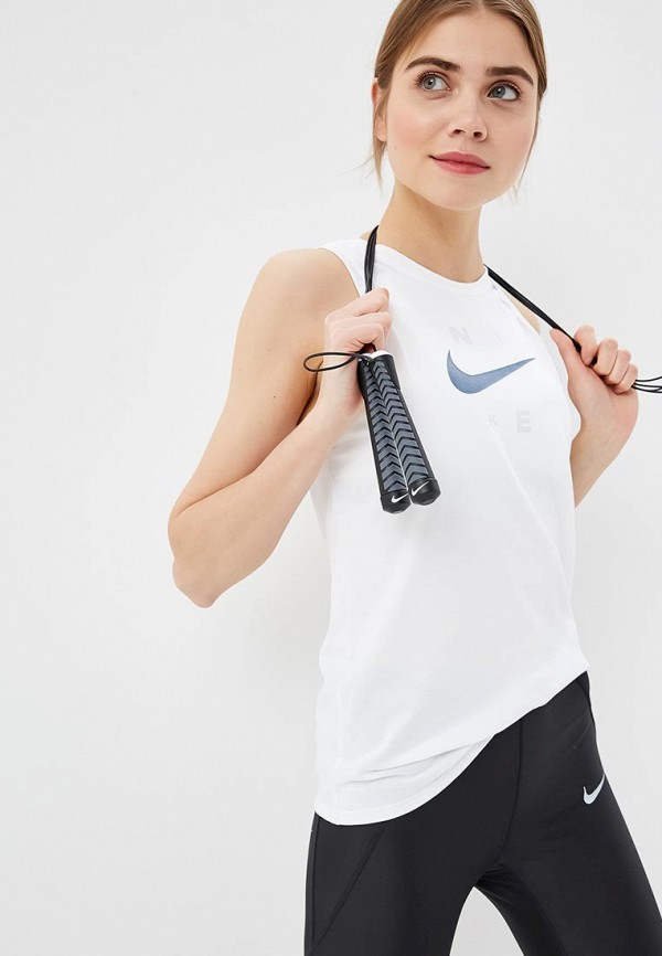 

Майка спортивная Nike, DRI-FIT WOMEN'S TRAINING TANK, Белый