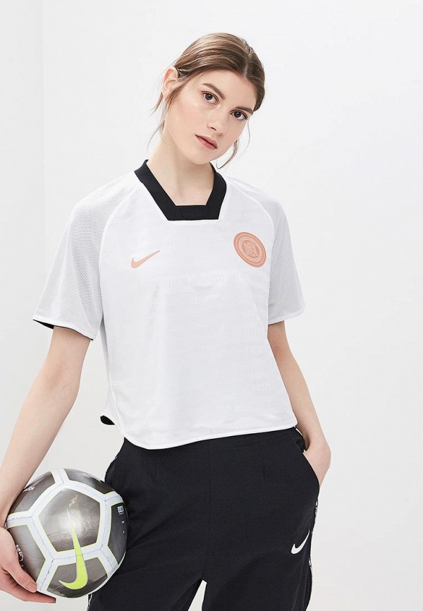 

Футболка спортивная Nike, F.C. WOMEN'S SHORT-SLEEVE SOCCER TOP, Белый