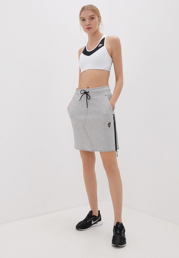 

Юбка Nike, Серый, Sportswear Tech Fleece Women's Skirt
