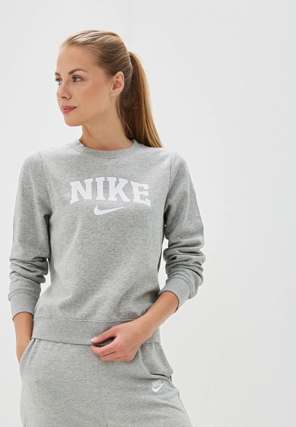 

Свитшот Nike, Серый, SPORTSWEAR WOMEN'S FLEECE CREW