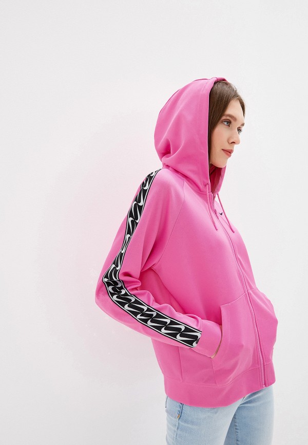 

Толстовка Nike, Розовый, SPORTSWEAR WOMEN'S LOGO FULL-ZIP HOODIE
