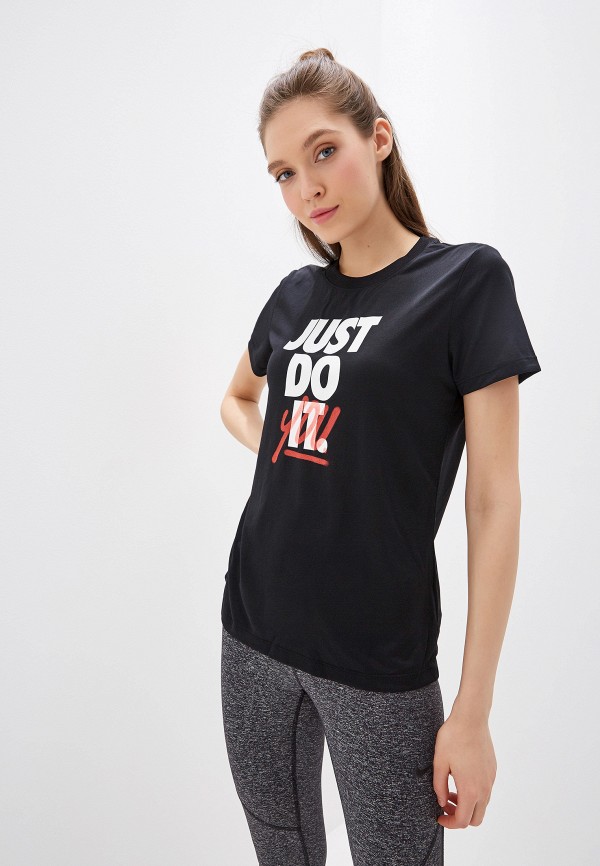 

Футболка спортивная Nike, Dri-FIT Legend Women's Training T-Shirt, Черный