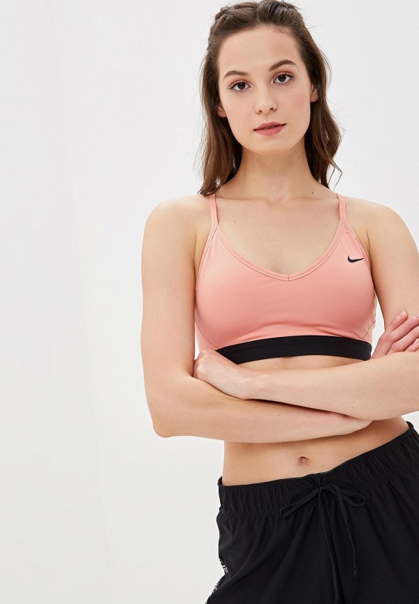 

Топ спортивный Nike, Розовый, WOMEN'S INDY SPORTS BRA