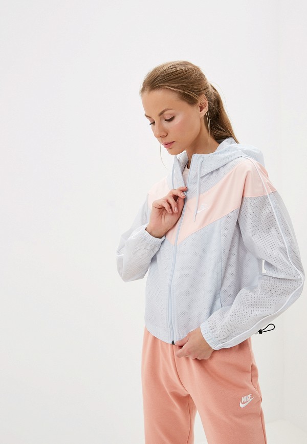 

Ветровка Nike, Белый, SPORTSWEAR HERITAGE WOMEN'S JACKET